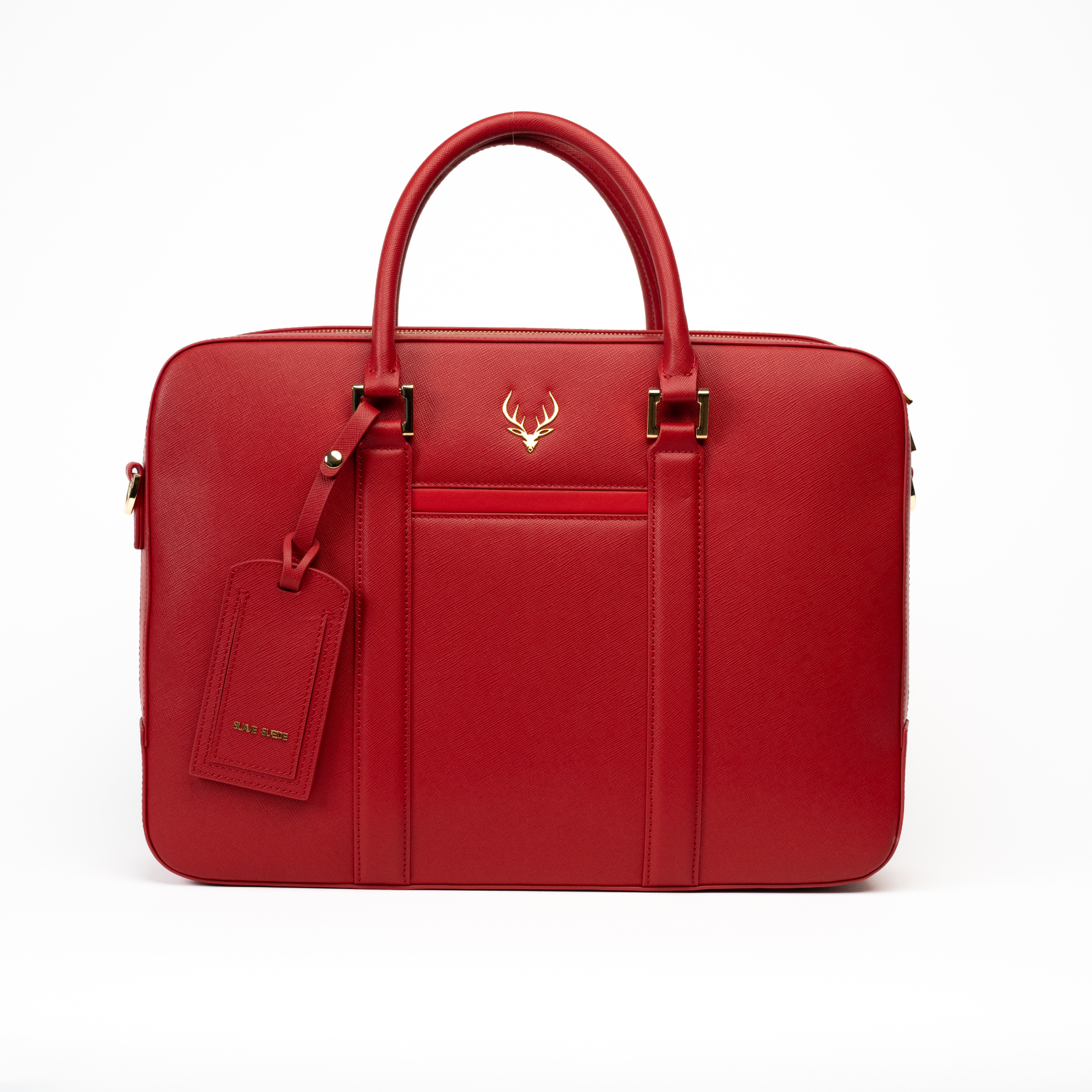 Red Saffiano Handbag