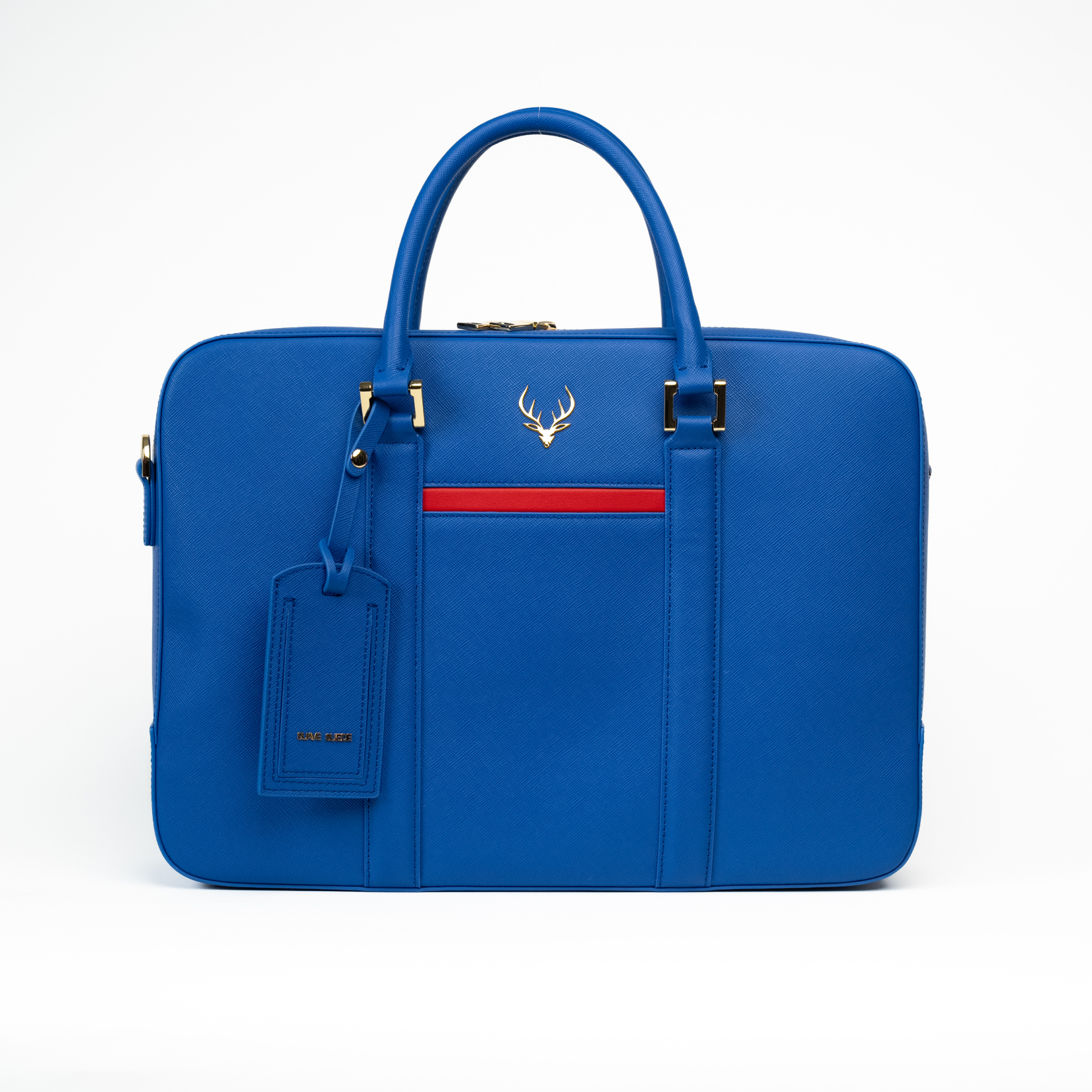 Electric Blue Saffiano Handbag