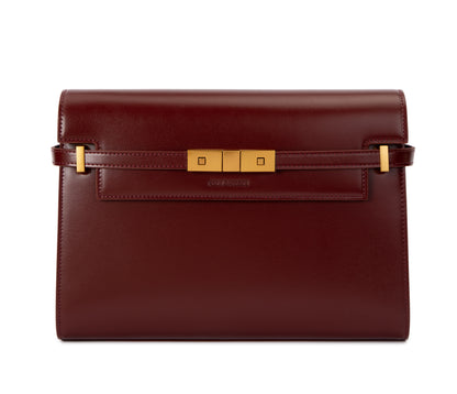 Crimson Maroon Manhattan Bag