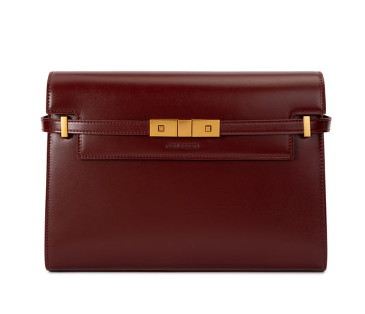 Crimson Maroon Manhattan Bag
