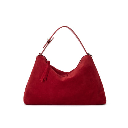 Scarlett Suede Shoulder Bag
