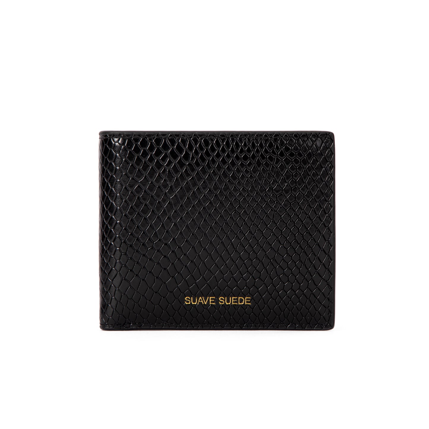Midnight Stampede Leather Snakeskin Wallet