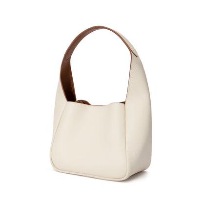 Crème Tumbler Shoulder Bag