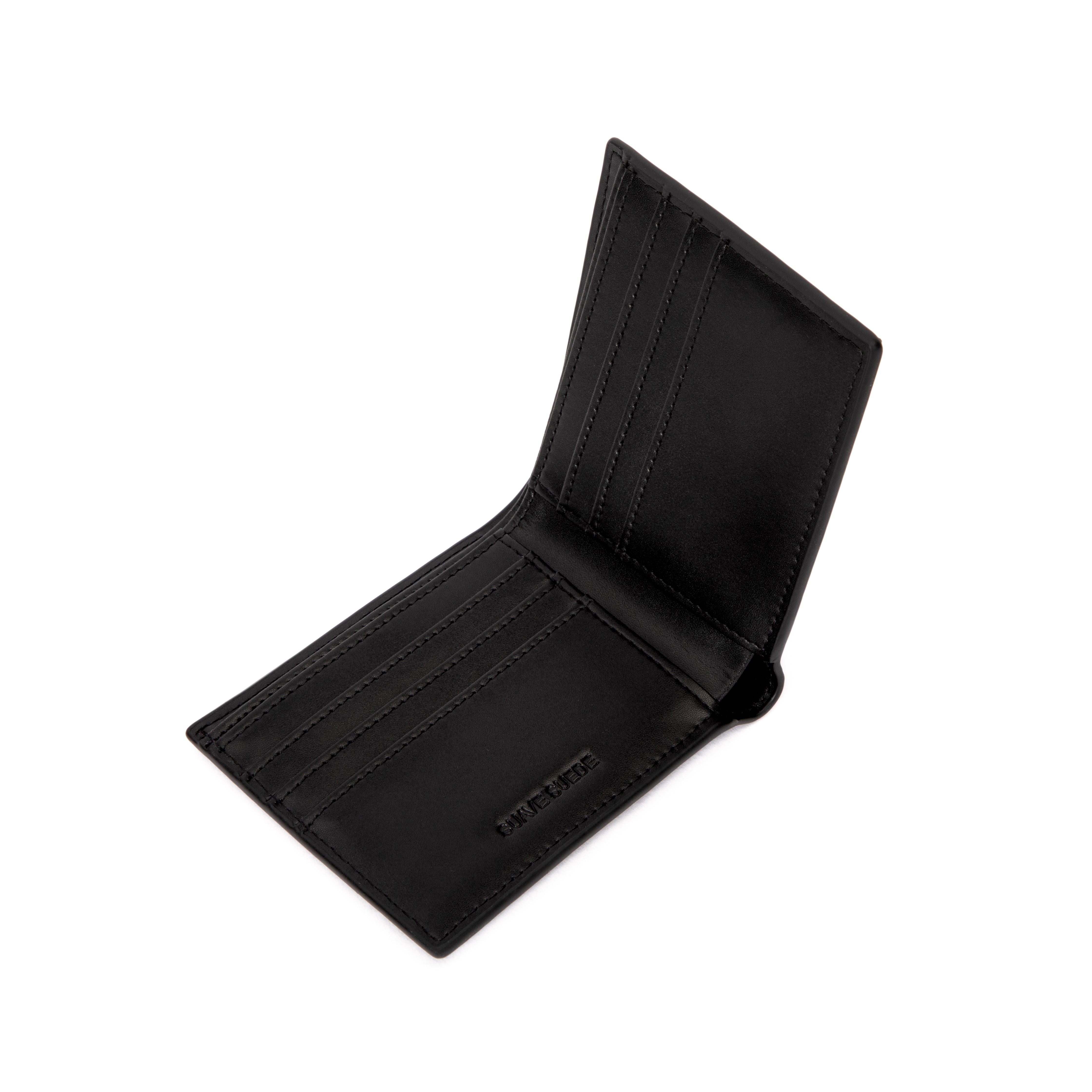 Midnight Black Snakeskin Wallet
