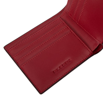 Burnt Maroon Crocodile Wallet