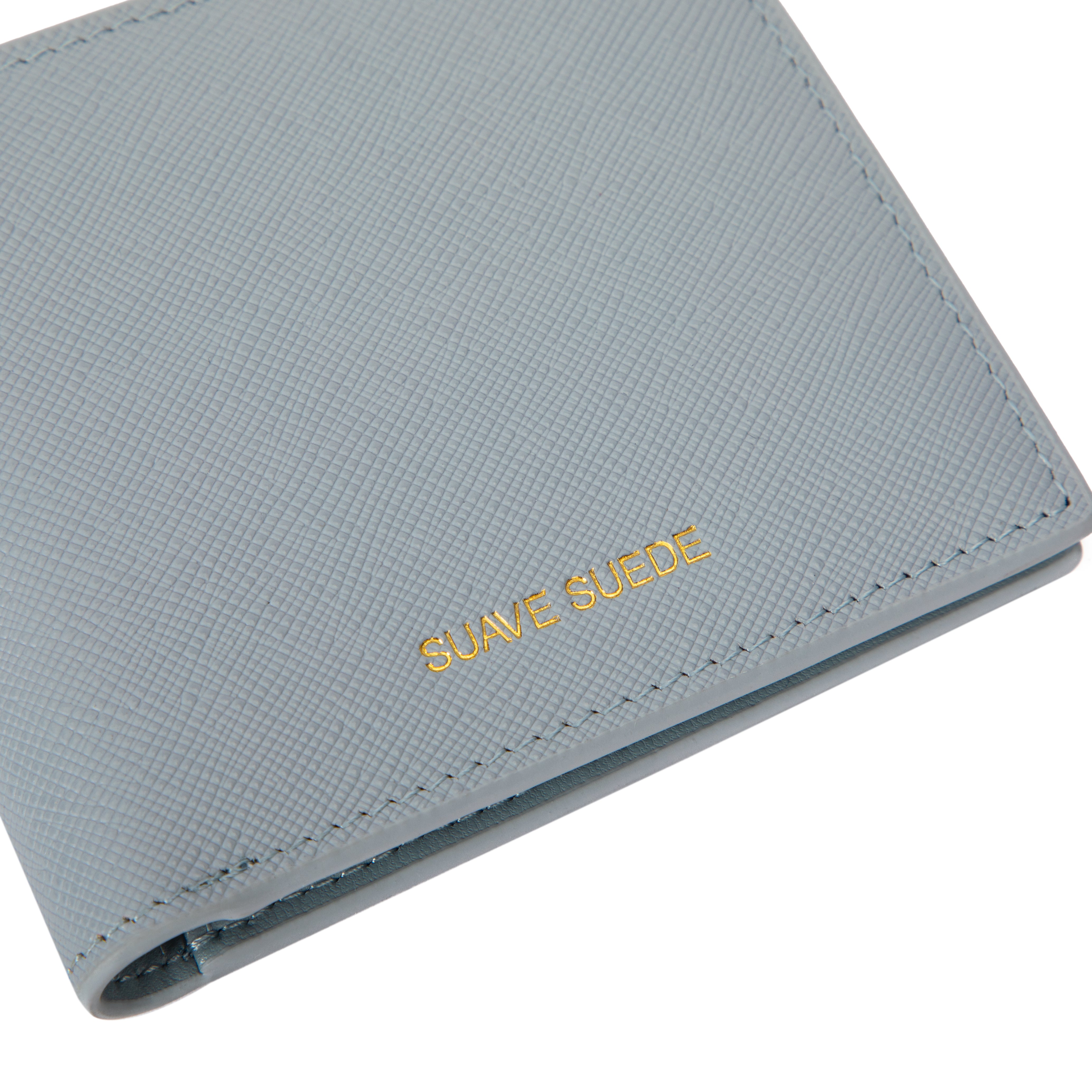Grey Saffiano Wallet