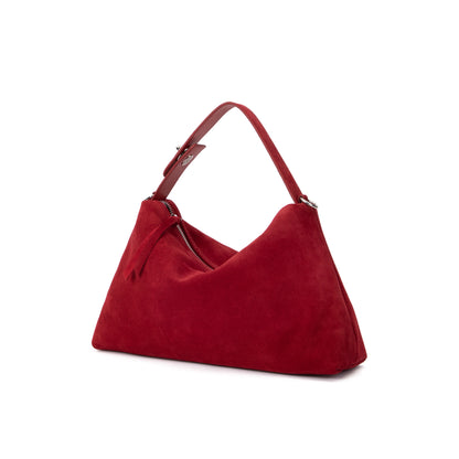 Scarlett Suede Shoulder Bag