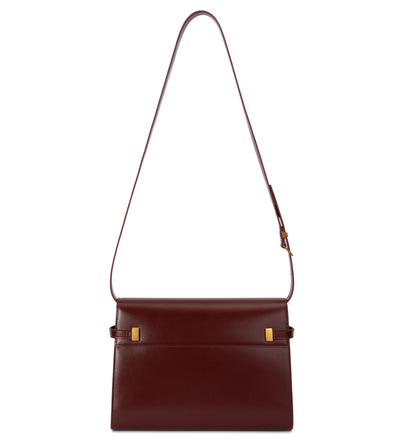 Crimson Maroon Manhattan Bag
