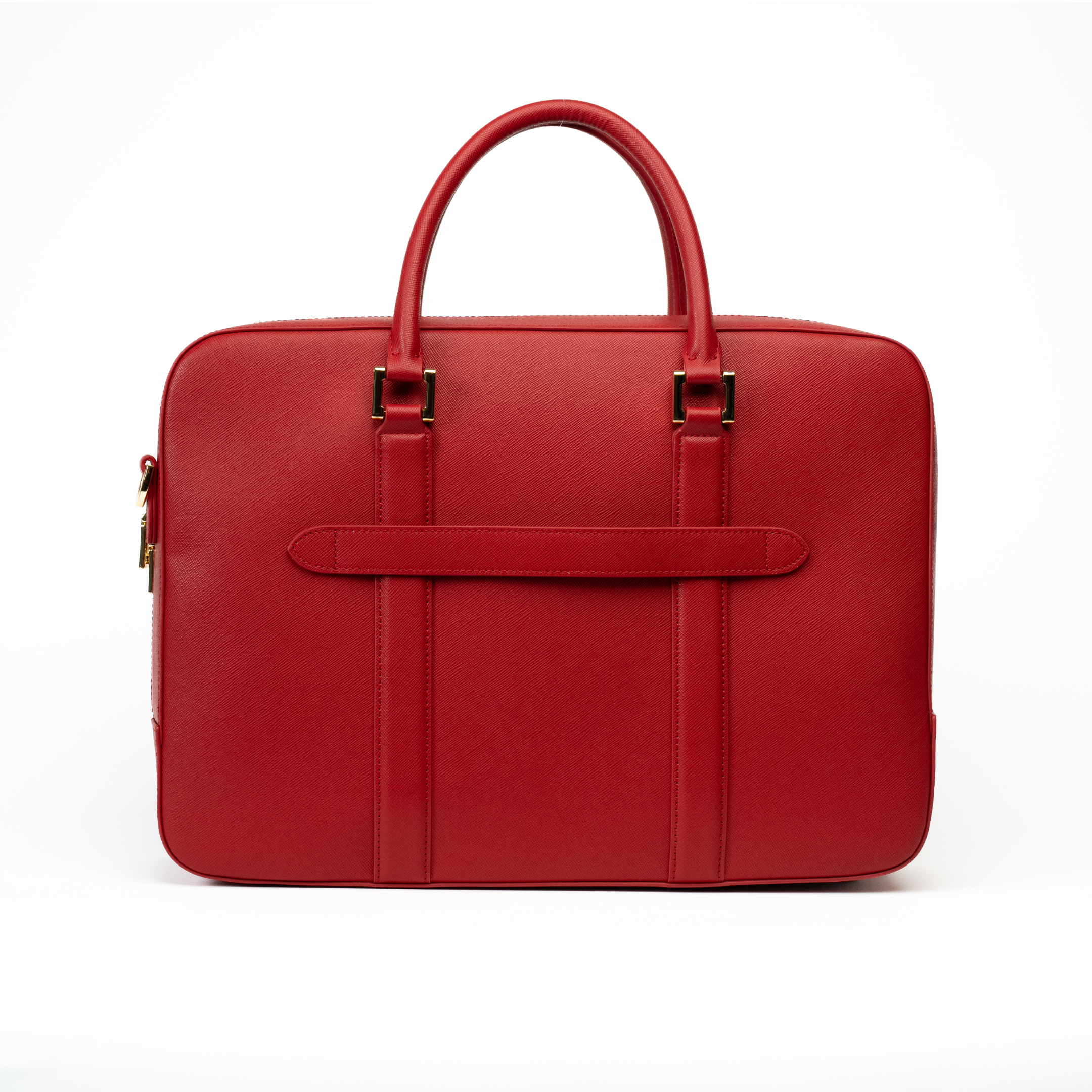 Red Saffiano Handbag