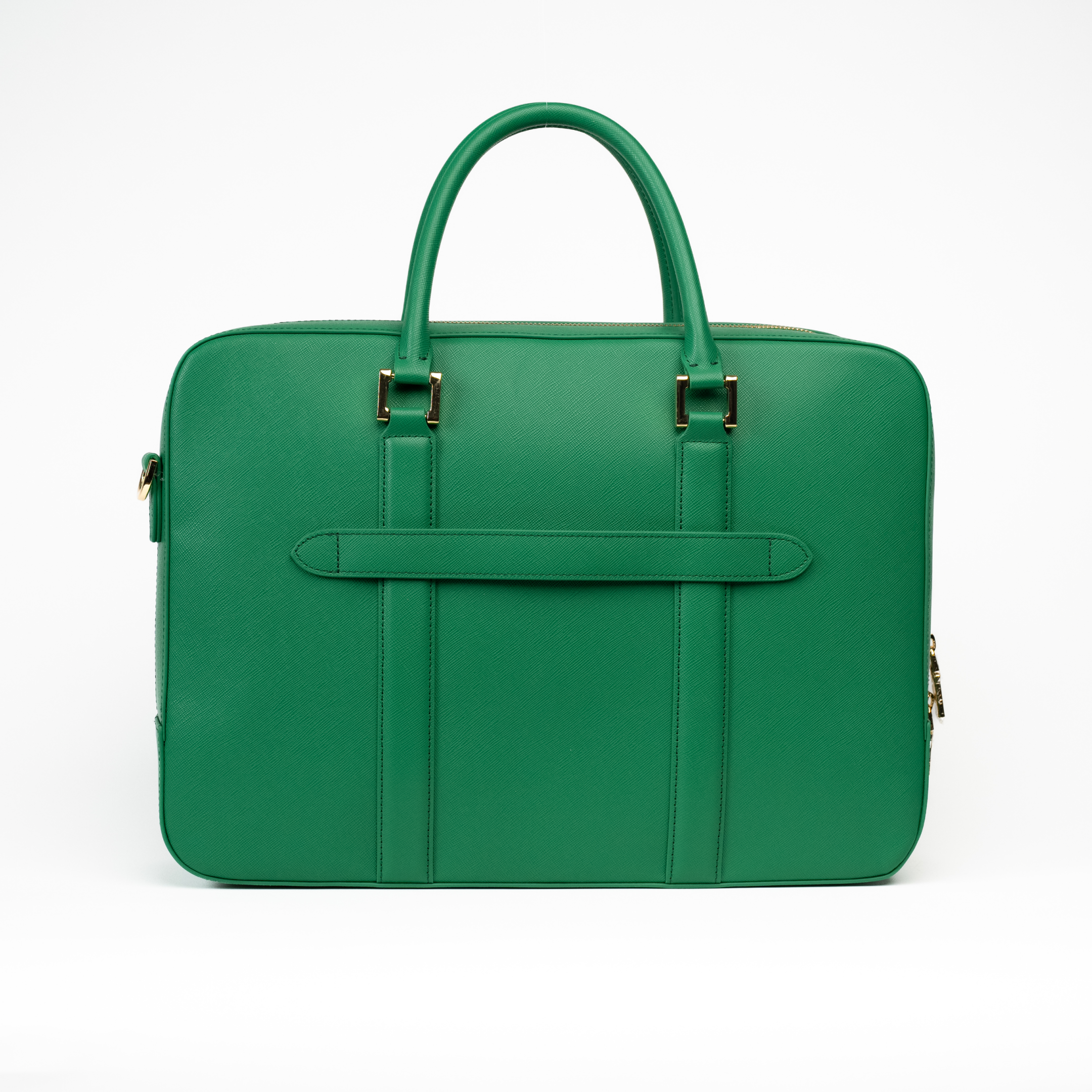 Green Saffiano Handbag