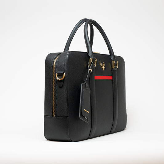 Black Saffiano Handbag